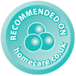 Recommended on homecare.co.uk