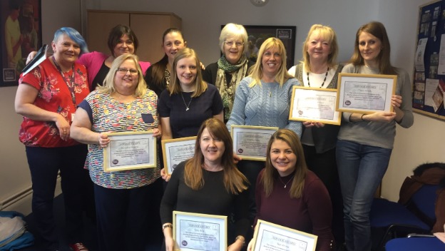 Service Awards for February 2018