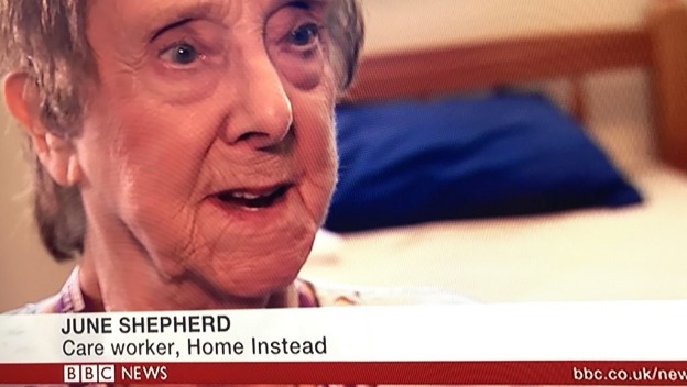 Home Instead Senior Care, CAREGiver on BBC
