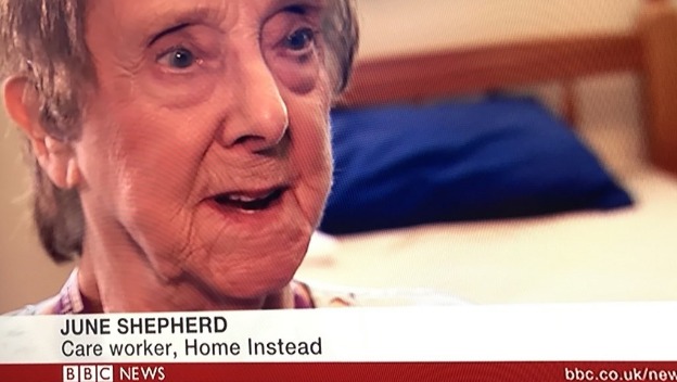 Home Instead Senior Care, CAREGiver on BBC