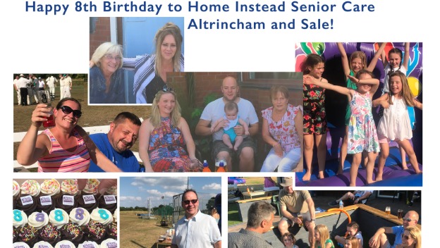 Happy 8th Birthday to Home Instead Senior Care Altrincham and Sale!