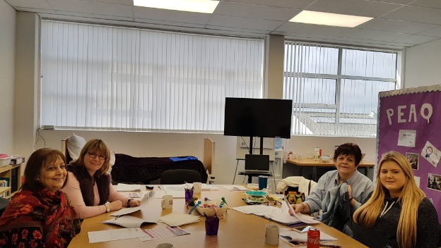 Four more CAREGivers complete the City and Guilds Dementia training!