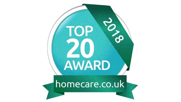 Home Instead Senior Care, in the top 20 for the West Midlands Homecare Awards