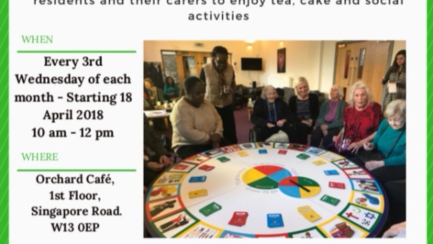Free Ealing Wellness Cafe for Seniors and Elderly