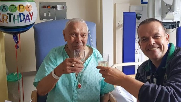 Lancaster Bomber “Bill” turns 97 Happy Birthday from Home Instead Northampton