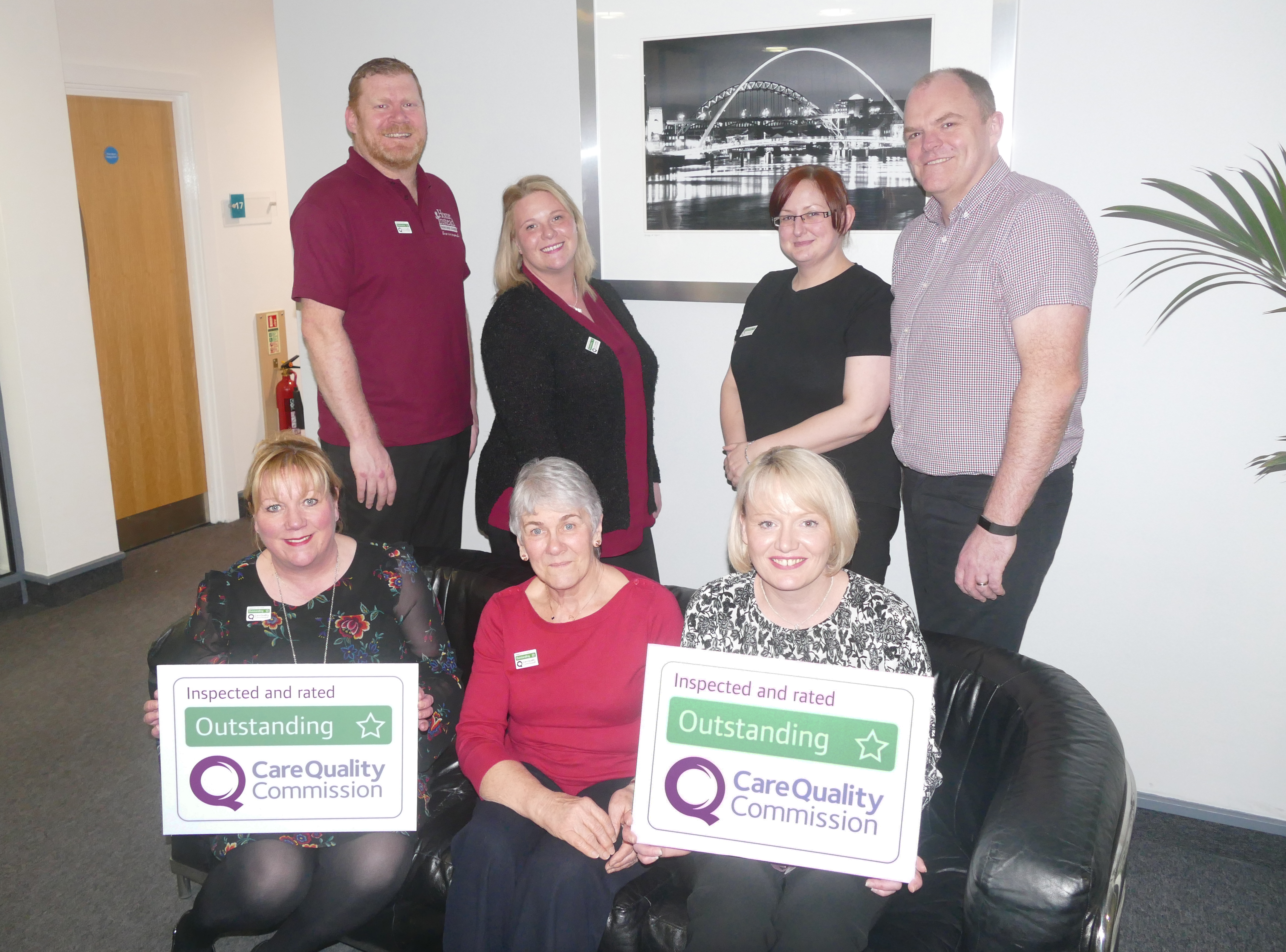 Newcastle Upon Tyne celebrates another Outstanding result