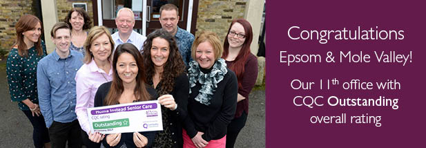 An excellent 11th CQC Outstanding rating for Home Instead