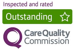 CQC rated Outstanding. Care Quality Commission