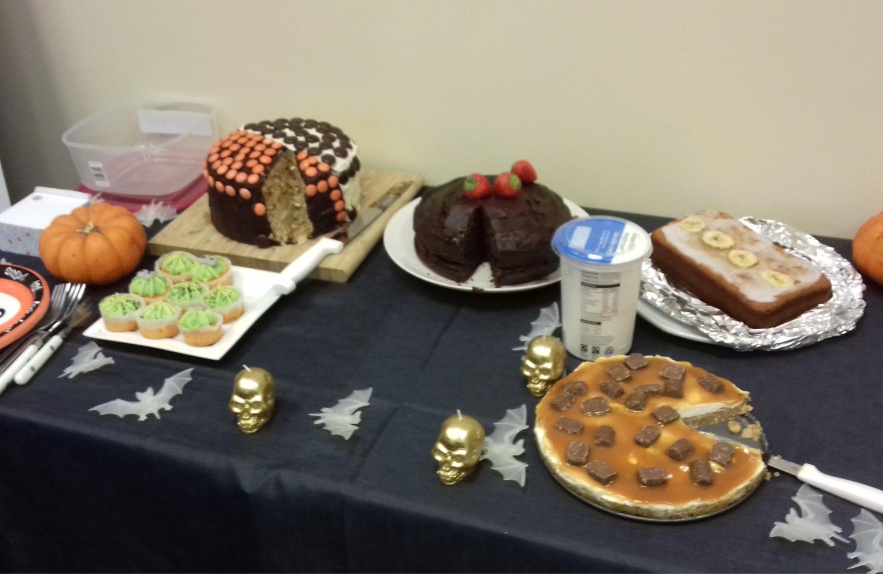CAREGiver Bake-Off Entries in aid of Macmillan Cancer Support