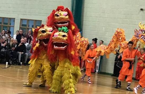 Lion parade