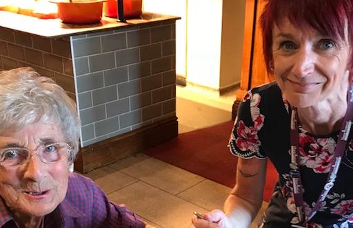 Older lady with Rotherham CAREGiver