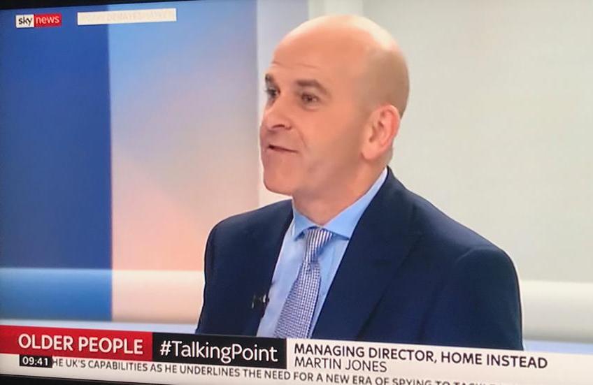 Photo of Martin Jones on Sky News