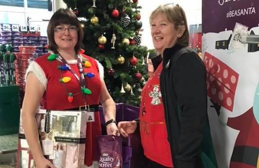 Home Instead at Morrisons Be a Santa to a Senior
