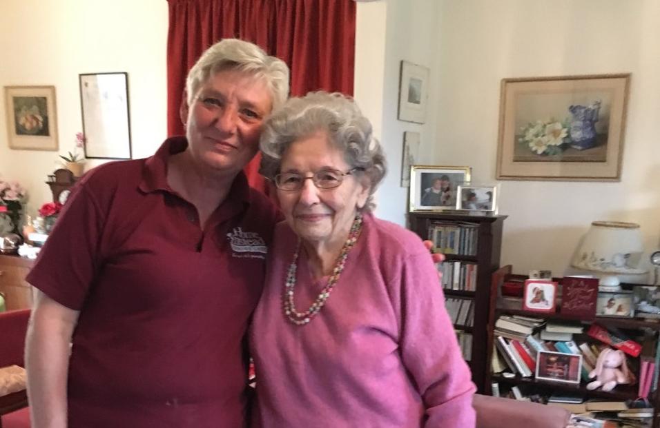 Nicky has helped Merriel to remain independent in her own home over the last 2 years, since coming out of hospital