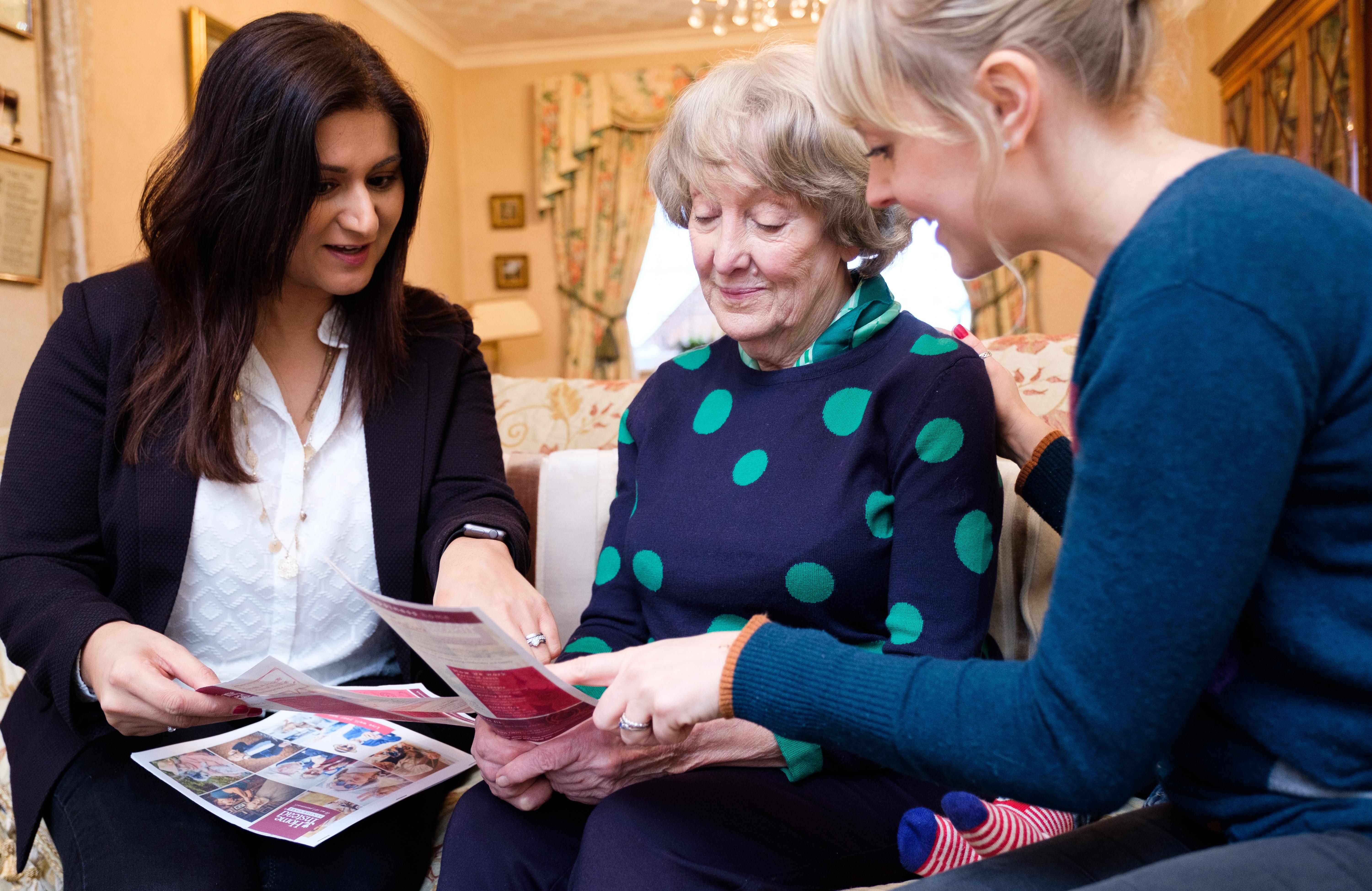 Family, Help, Support, Care, Client, Happy
