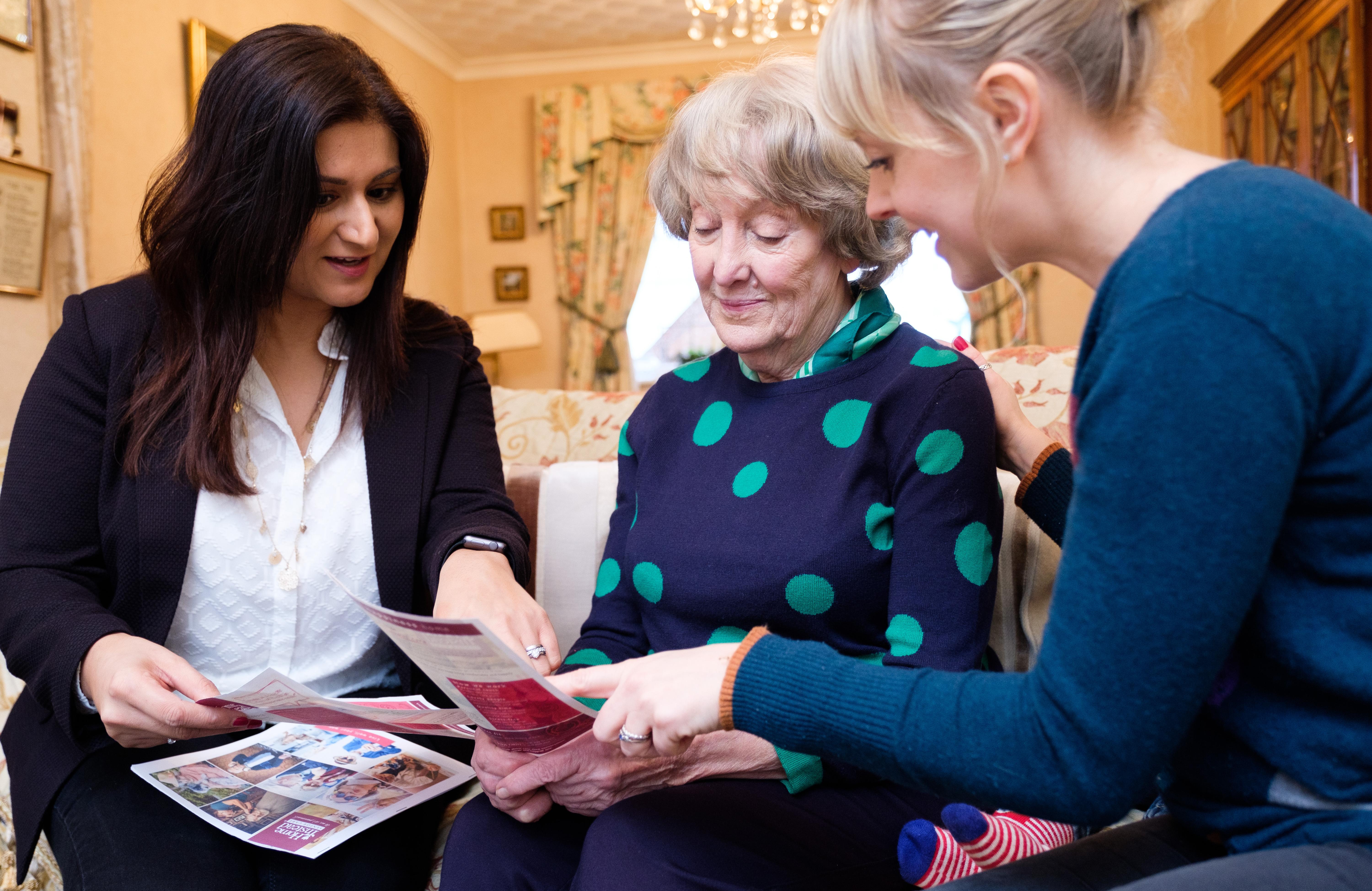 Family, Help, Support, Care, Client, Happy