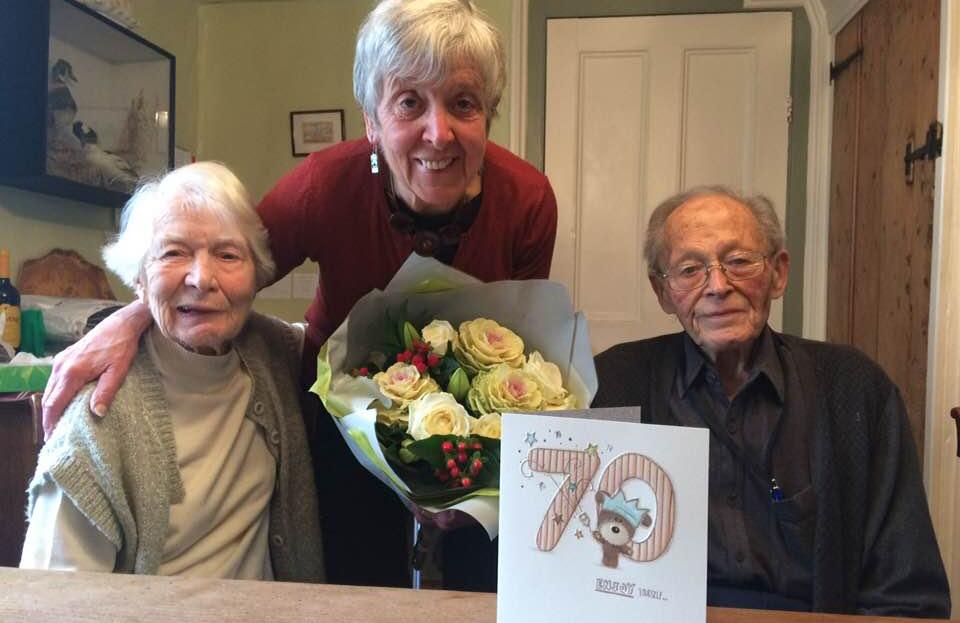 liz with clients