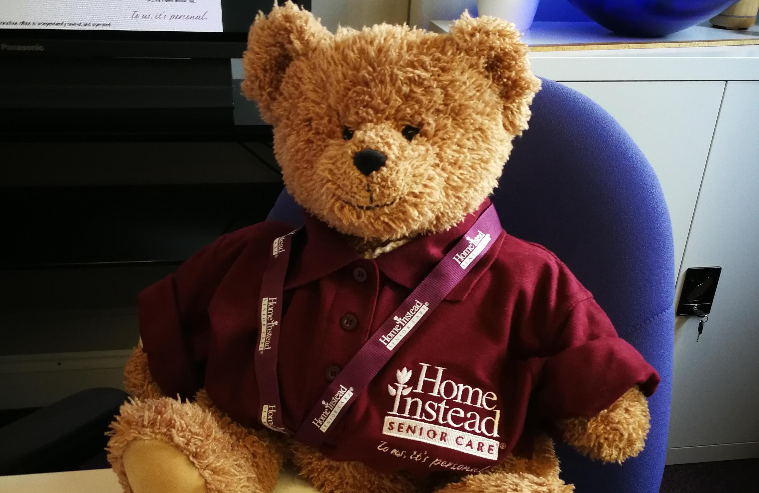Fraser, the Home Instead Care Bear