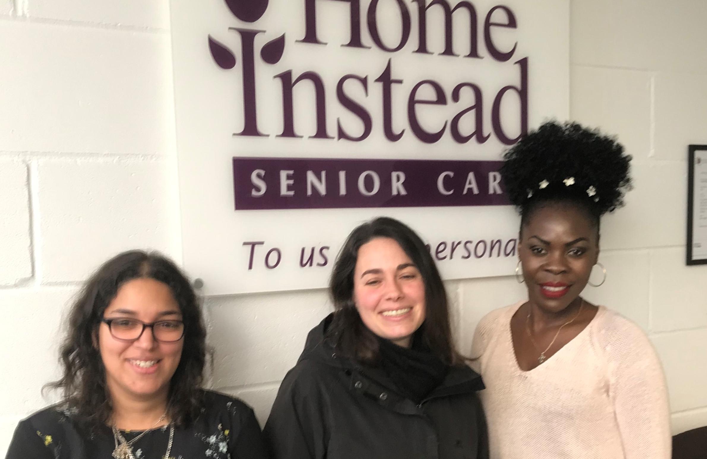 Tania and her Home Instead Care Team