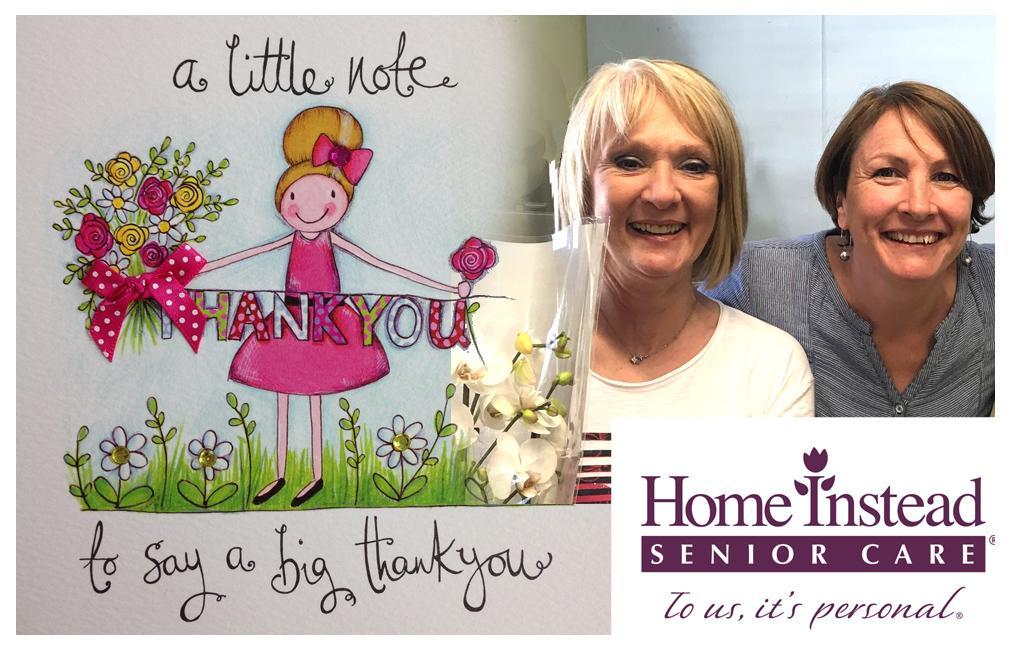 Excellent Care recognised by family