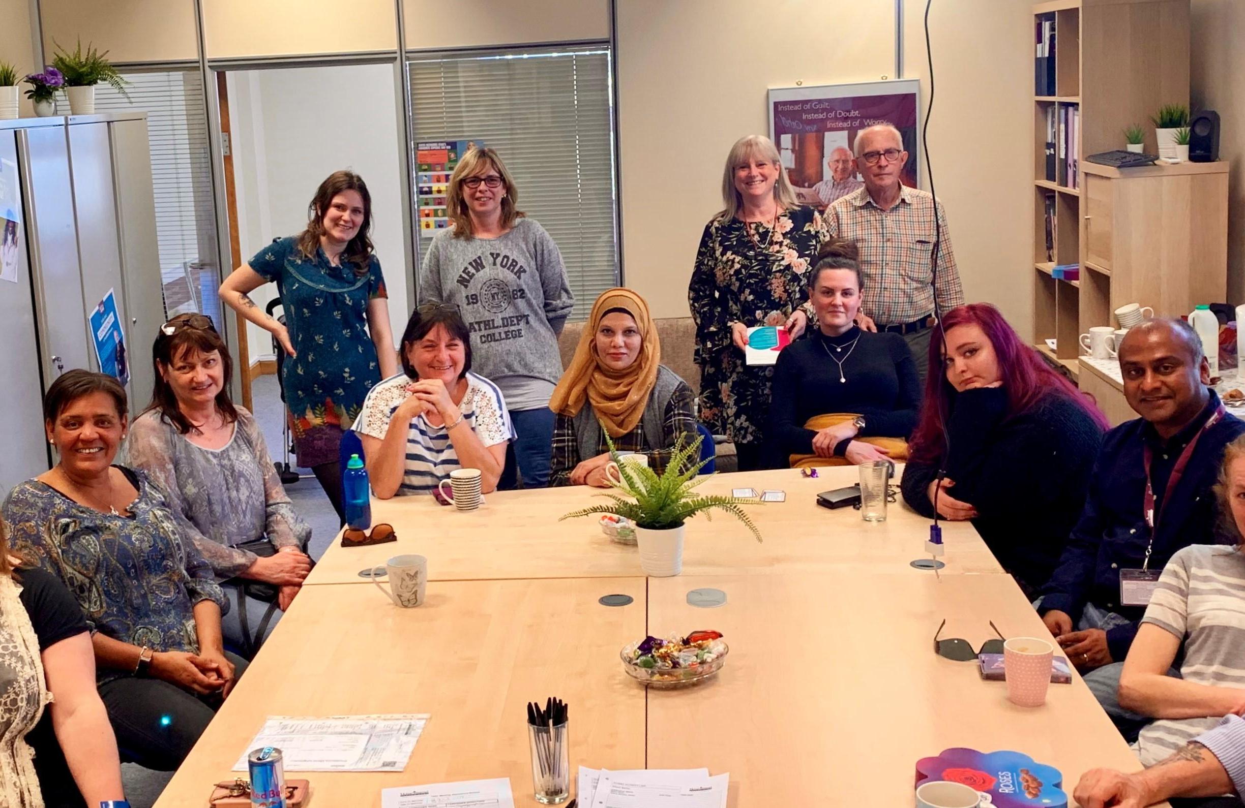Team of happy CAREGivers