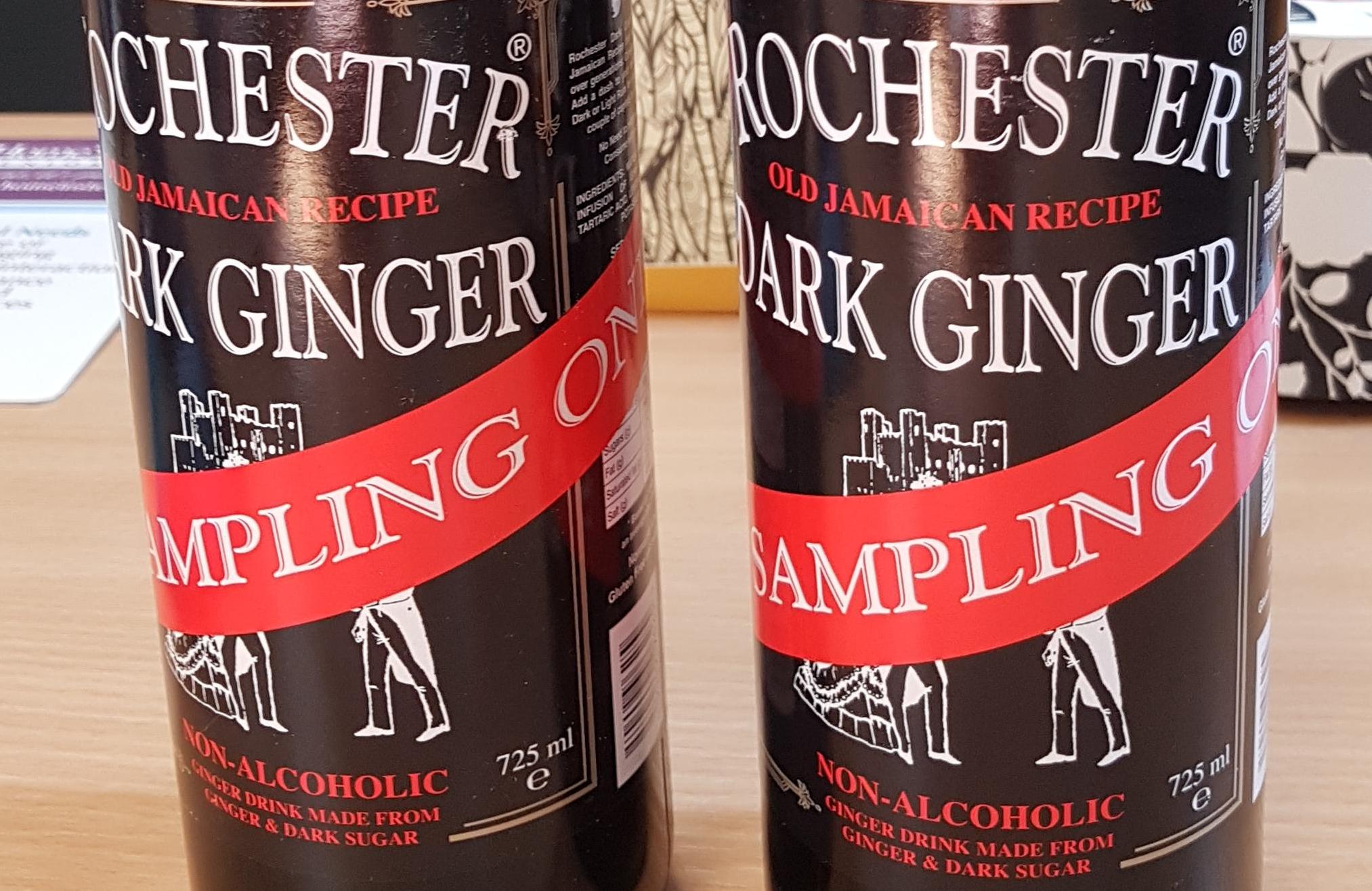 Sample Dark Ginger Cordial at Stay Nourished Event Wilmslow