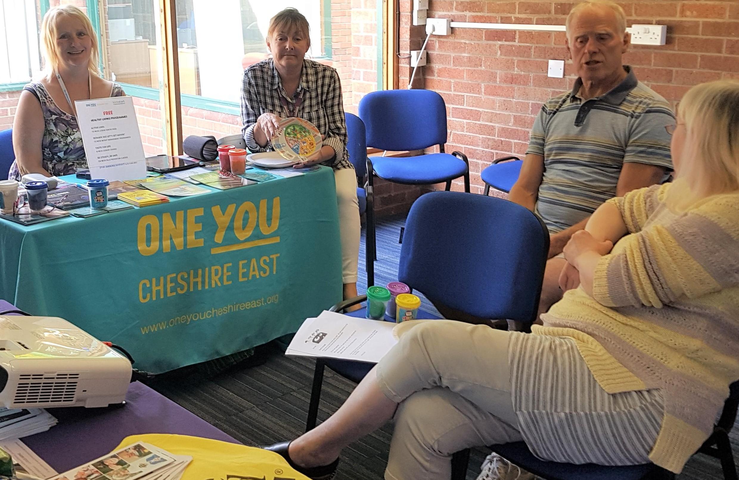 Photo of attendees at stay nourished event handforth