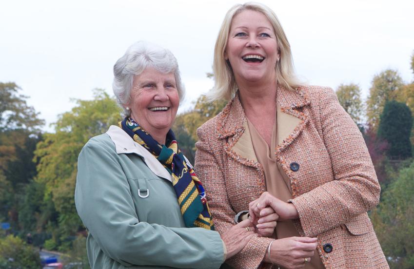 CAREGiver and Client walking together